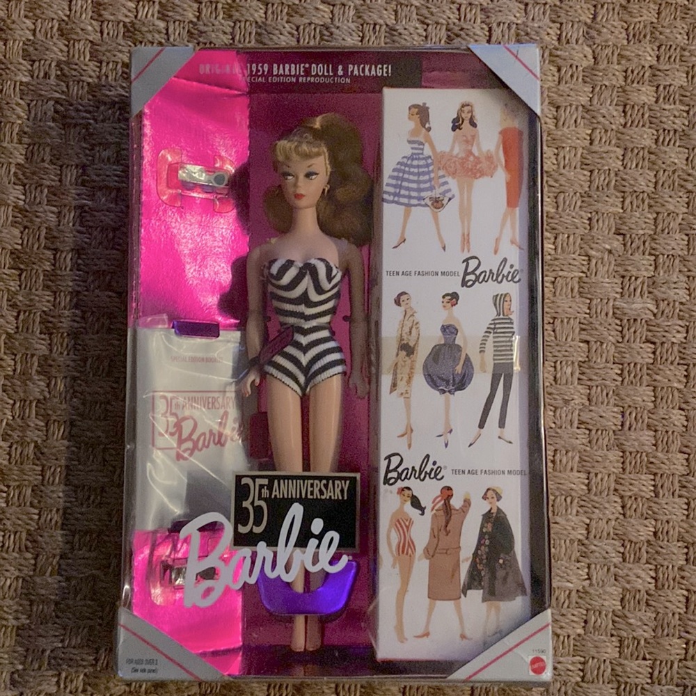 NEW in box - 35th anniversary Barbie doll